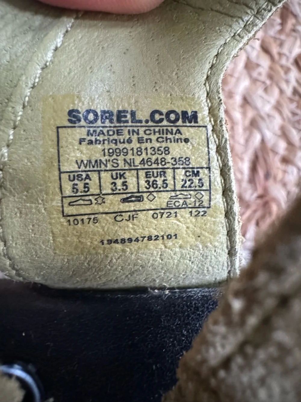 Sorel discoloration lining